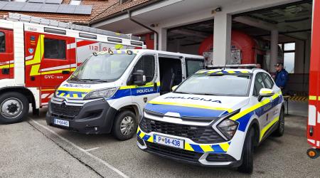 Predstavili so tudi  delo policajev v policijskem okolišu